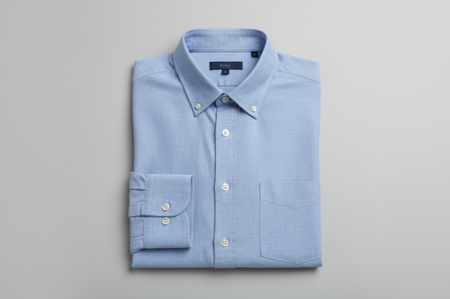 Button down shirt front view