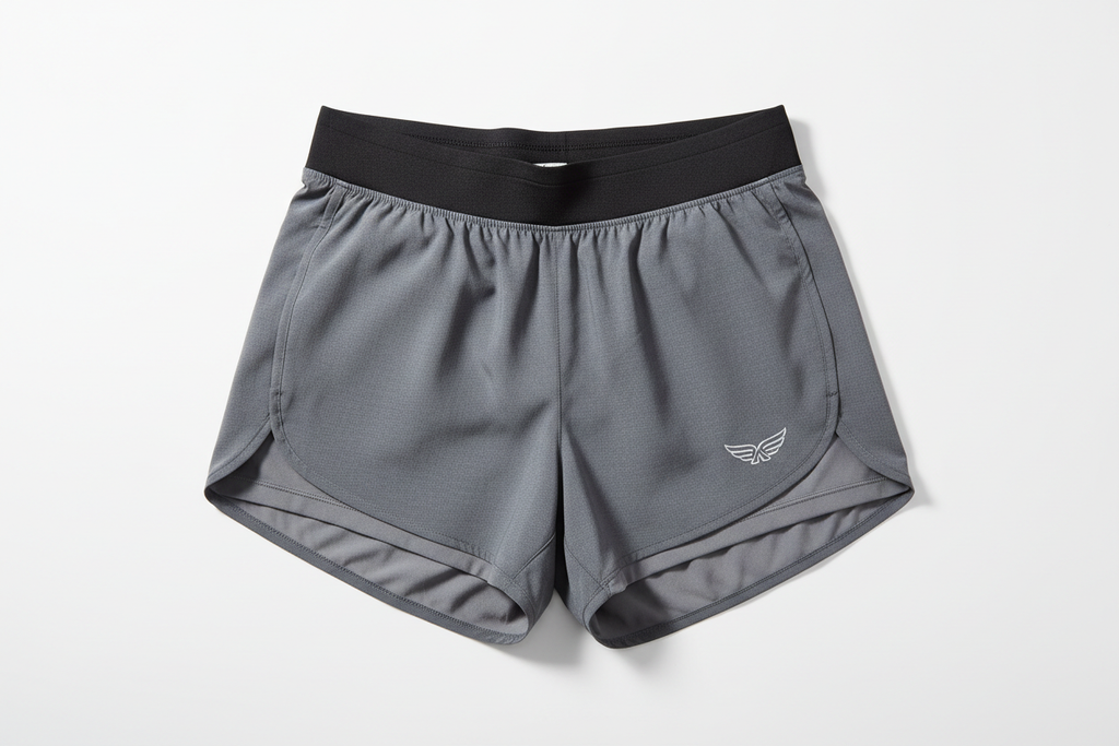 Women's running shorts product shot