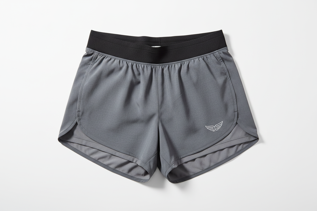 Women's running shorts product shot