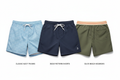 Men's bathing suits product shot